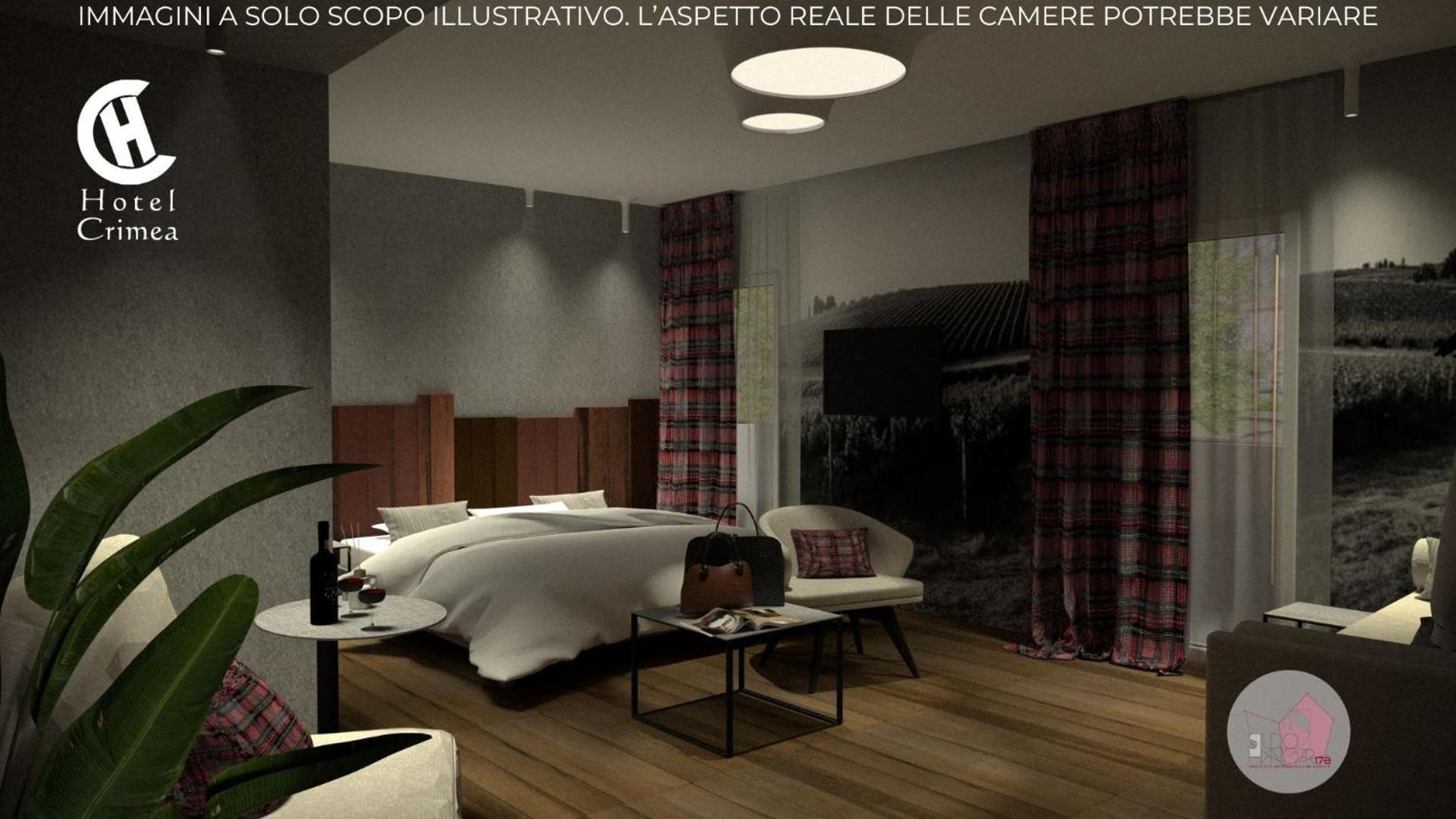 Crimea Wine Hotel Chiavenna Exteriör bild